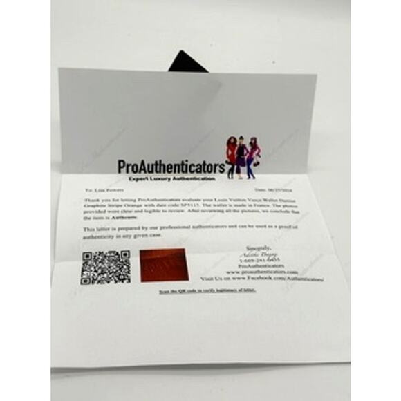 RARE LOUIS VUITTON Damier Graphite Portofeuil Vasco Continental Long Wallet*COA - Picture 16 of 16